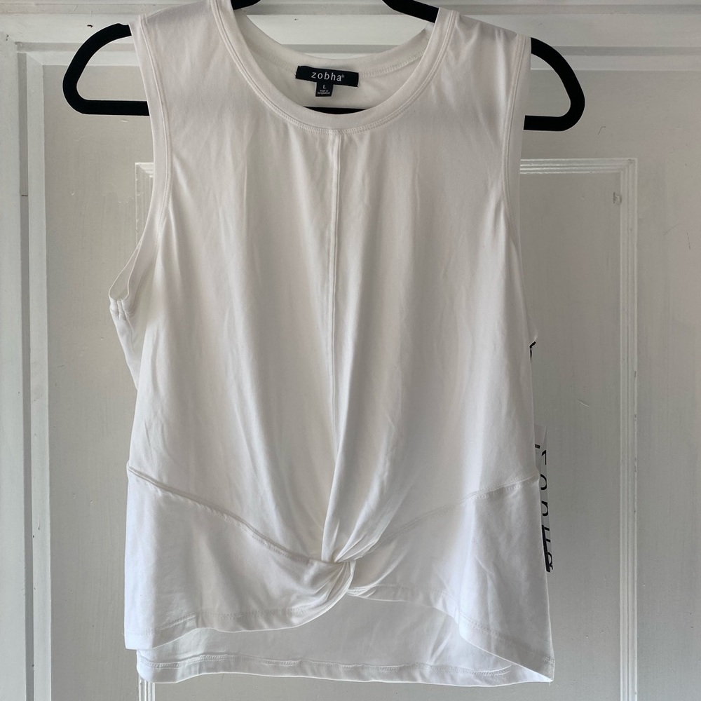 NWT Zobha Size Large Crop  Tank